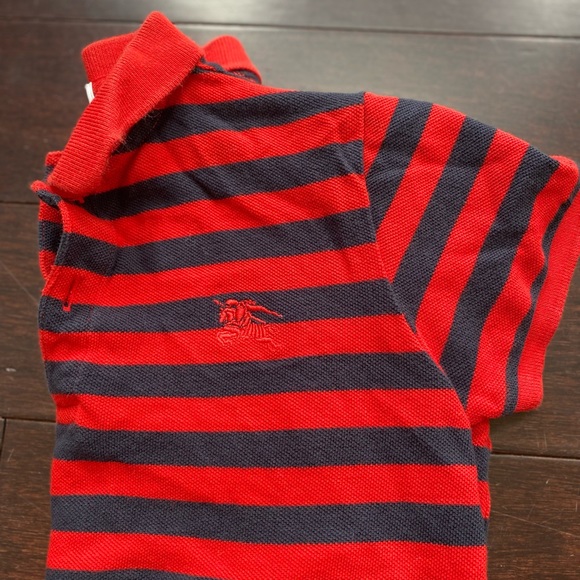 Burberry boys size 5 polo - Picture 1 of 3